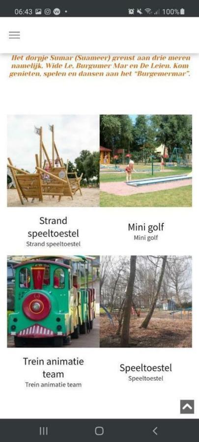 Kajuit423 6Pers 5Sterren Vakantiepark Bergumermeer Aan Het Water In Friesland Met Zwembad Villa Suameer Ngoại thất bức ảnh