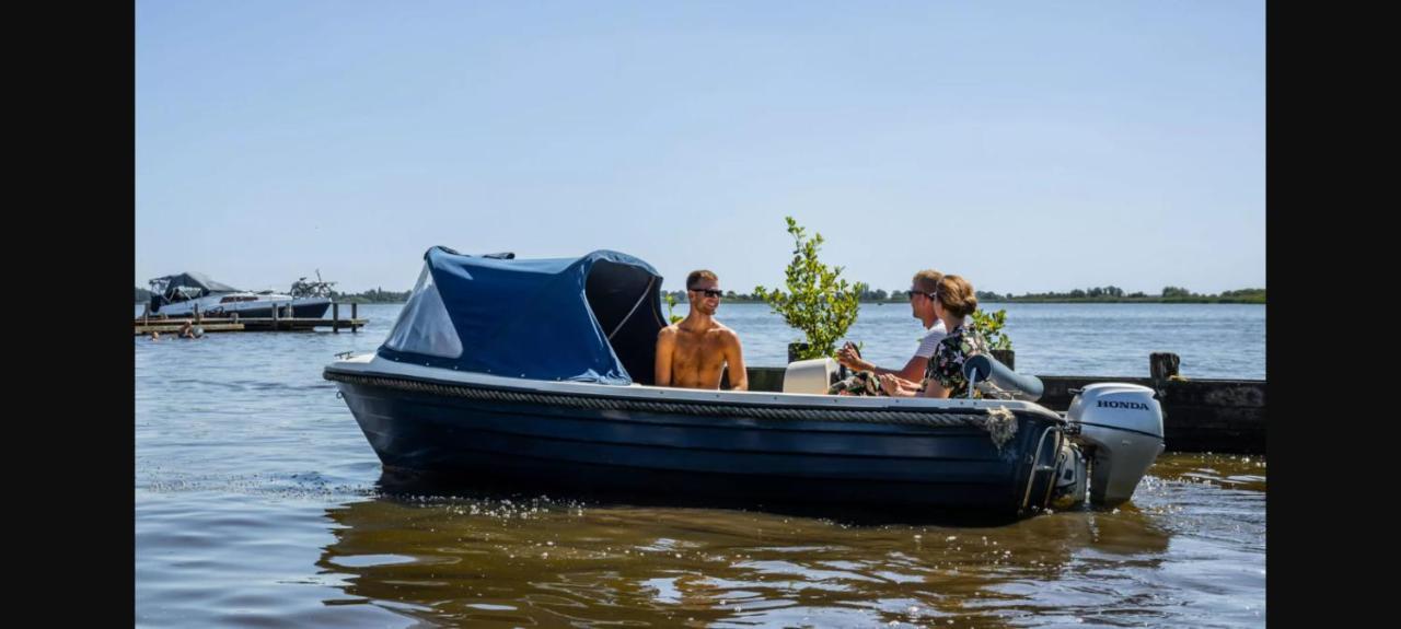Kajuit423 6Pers 5Sterren Vakantiepark Bergumermeer Aan Het Water In Friesland Met Zwembad Villa Suameer Ngoại thất bức ảnh
